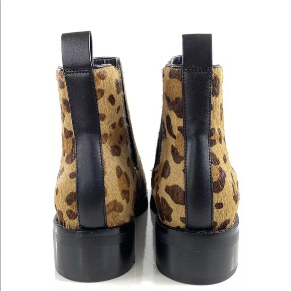 Cole Haan Chelsea Mara Leopard Calf Hair Booties - Picture 5 of 11